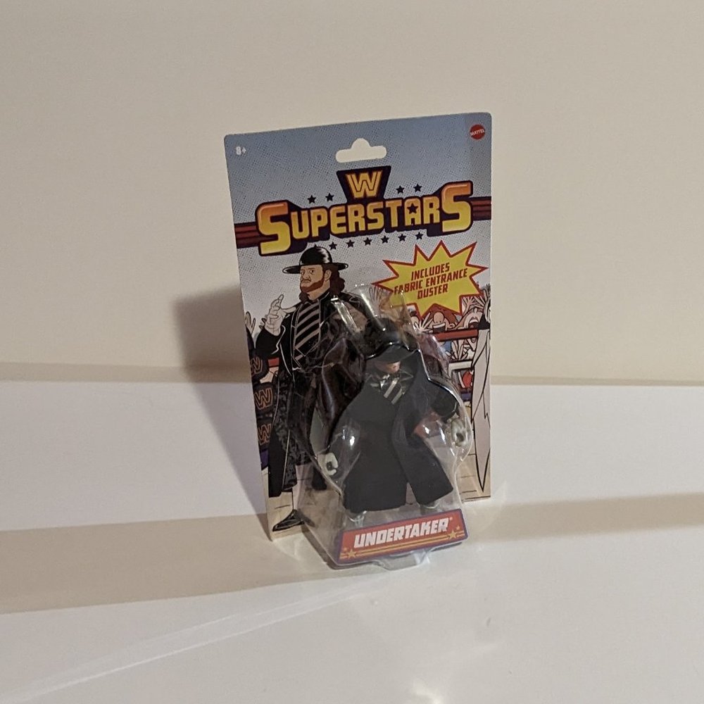 Mattel WWE Superstars Undertaker Walmart Exclusive Action Figure WWF Unpunched